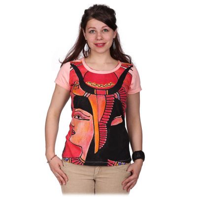 T-shirt da donna con maniche corte Mirror Cleopatra Pink Thailand