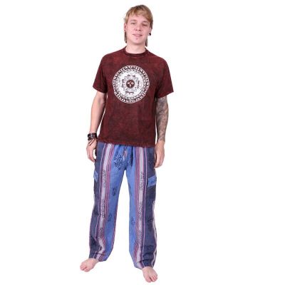 Pantaloni etnici da uomo Gambar Blue | S, M, L, XL, XXXL