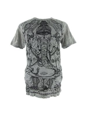 T-shirt da uomo Sure Angry Ganesh Grey | M, L, XL, XXL