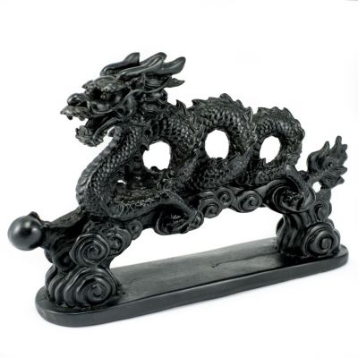 Statuetta in resina Drago Cinese - misura media