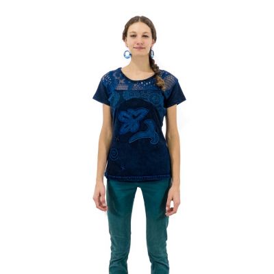 T-shirt da donna con maniche corte Daya Pirus | S, M, L, XL, XXL