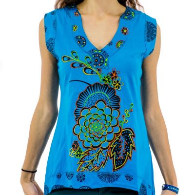 Hippie camicia smanicata da donna Tamanna Nepal