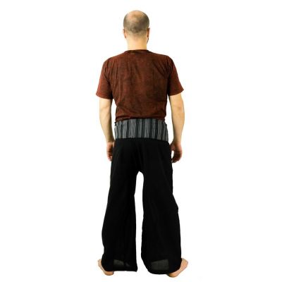 Pantaloni a portafoglio - Pantaloni da pescatore - neri Nepal