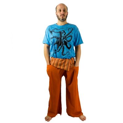 Pantaloni a portafoglio - Pantaloni da pescatore - arancioni Nepal