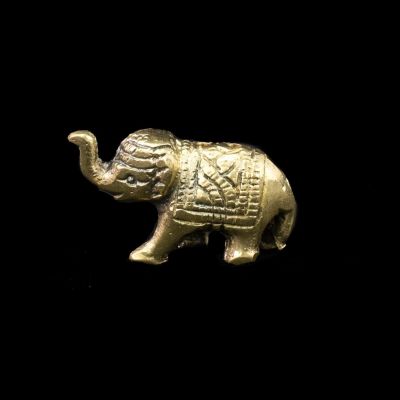 Porta incenso in metallo Baby Elephant 2