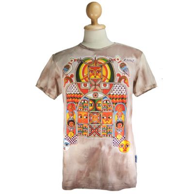T-shirt da uomo Sure Aztec Day&Night Brown | M, L, XL, XXL