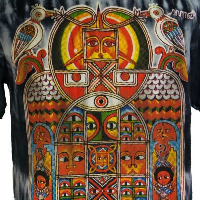 T-shirt da uomo Sure Aztec Day&Night Black Thailand