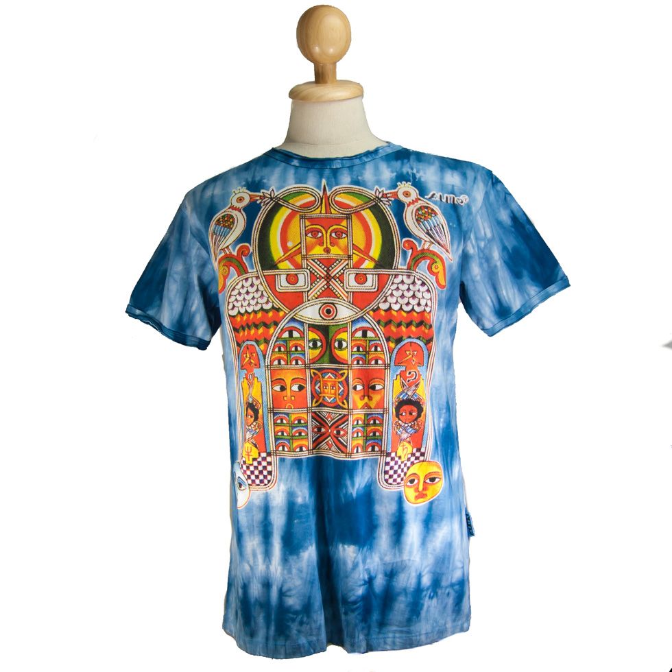 T-shirt da uomo Sure Aztec Day&Night Blue Thailand