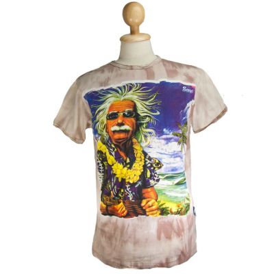 T-shirt da uomo Sure Einstein on Holiday Brown | M - ULTIMO PEZZO!, L, XL, XXL