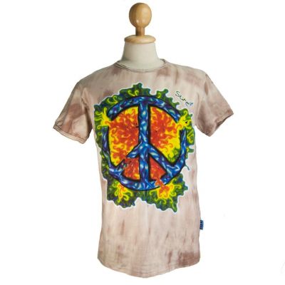 T-shirt da uomo Sure Peace Brown | M, L, XL