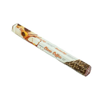 Incense Darshan Choco Coffee | Confezione da 20 bastoncini, Scatola da 6 confezioni al prezzo di 5
