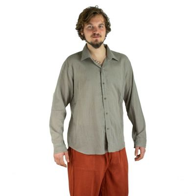 Camicia da uomo con maniche lunghe Tombol Grey Thailand