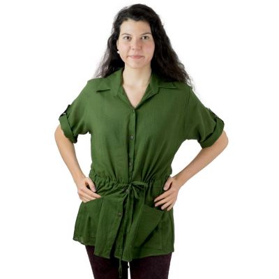 Camicia da donna Sumalee Green | UNI