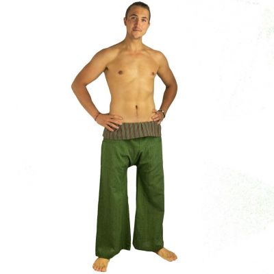 Pantaloni a portafoglio - Pantaloni da pescatore - verdi | UNISIZE