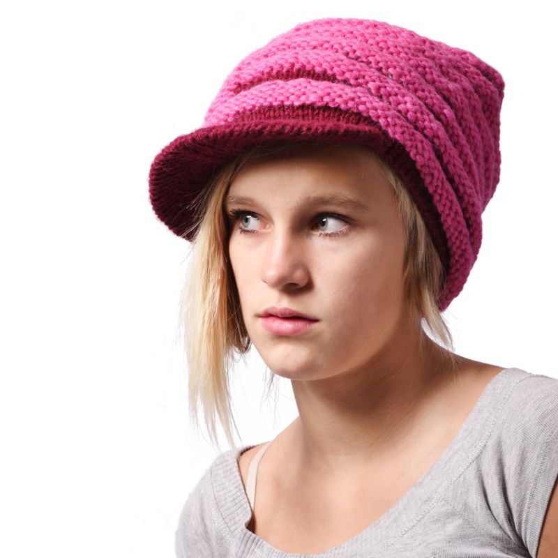 Cappello di lana Bhatti rosa