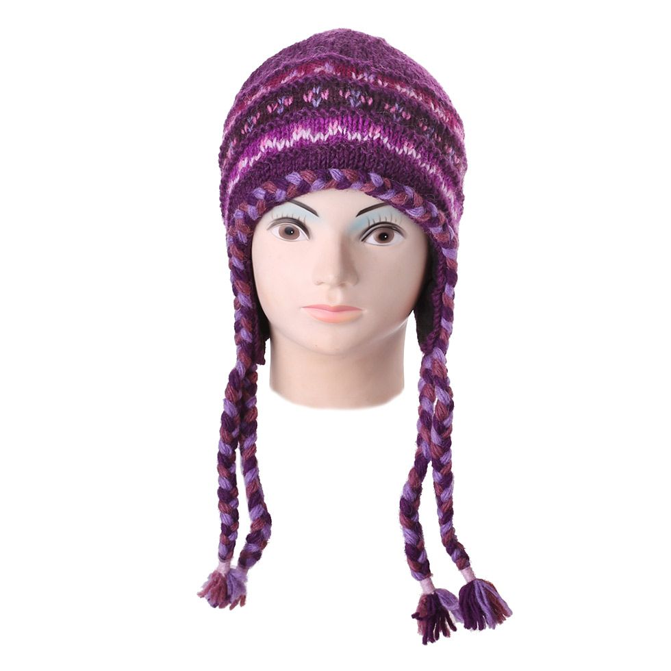 Cappello di lana Annapurna Purple