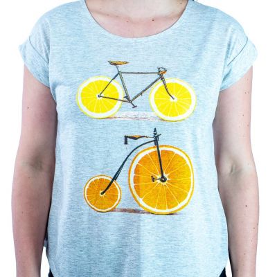 T-shirt donna manica corta Darika Citrus Bikes Thailand