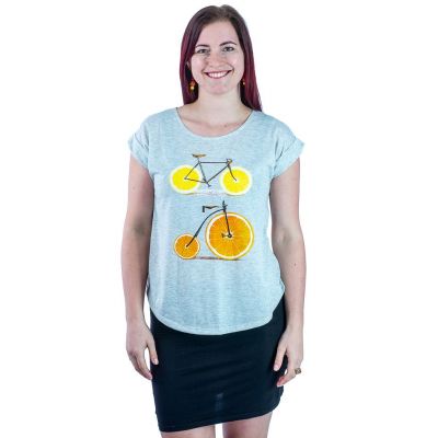T-shirt donna manica corta Darika Citrus Bikes | UNISIZE