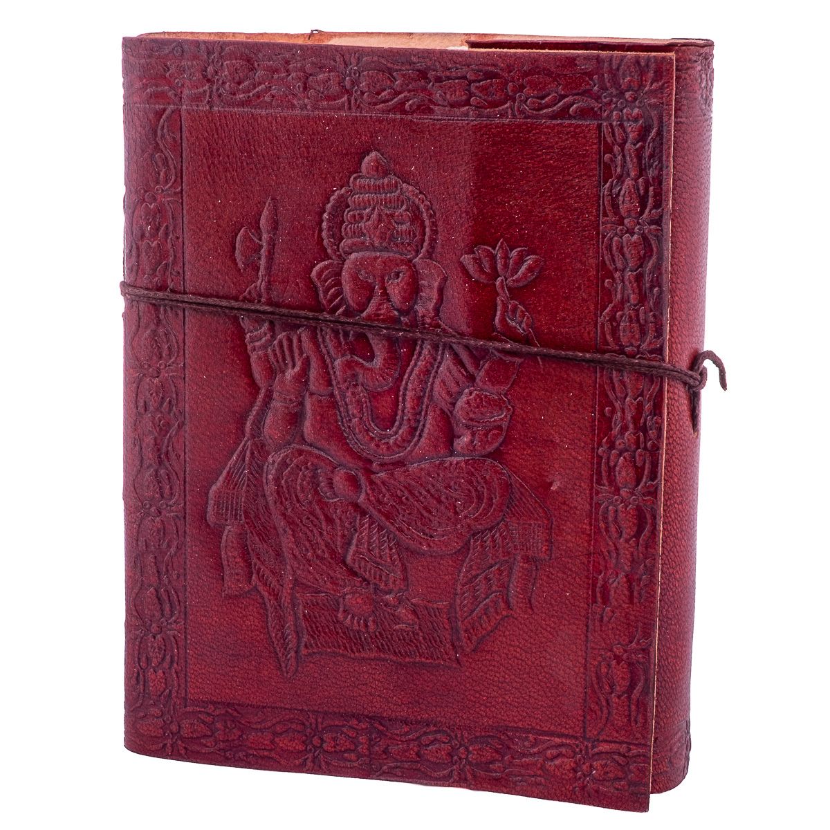Quaderno in pelle Ganesh India