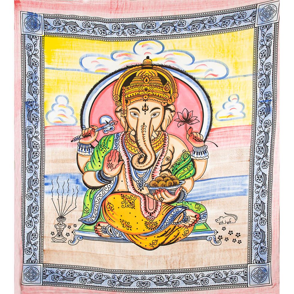 Copriletto in cotone Ganesh Ladha India