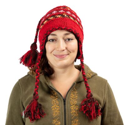 Cappello in lana Manaslu Red