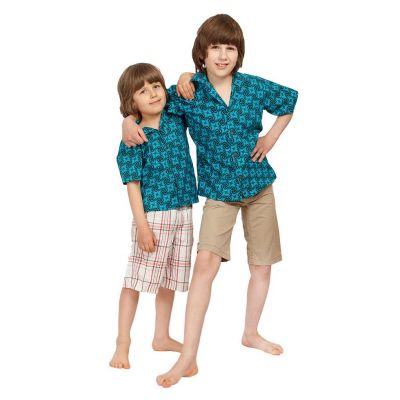 Camicia "hawaiana" per bambini Nihoa | 2-4 anni, 4-6 anni, 6-8 anni, 8-10 anni, 10-12 anni