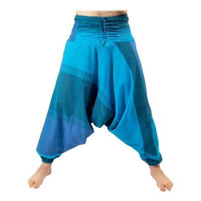Pantaloni harem Telur Turquoise Nepal