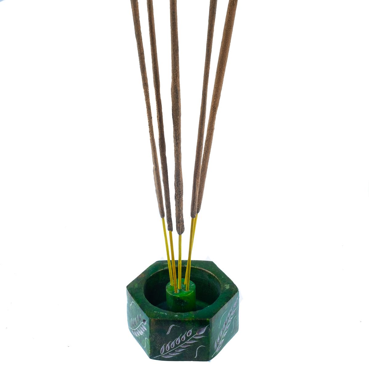 Porta bastoncini di incenso Corn Spikes - verde India