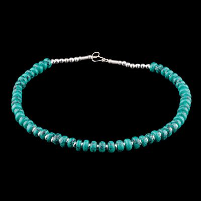 Collana di perline Ife Turquoise