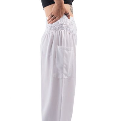 Pantaloni harem / alla turca bianchi Somchai White Thailand