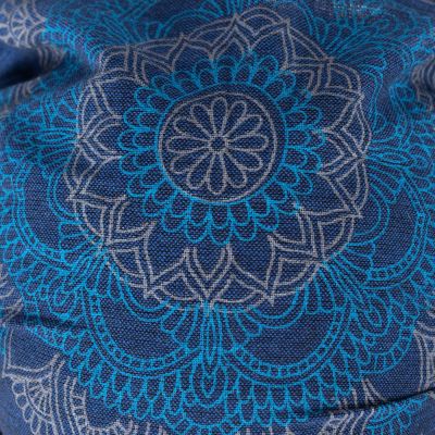 Fascia in tessuto con stampa mandala Ismerie Blue Nepal