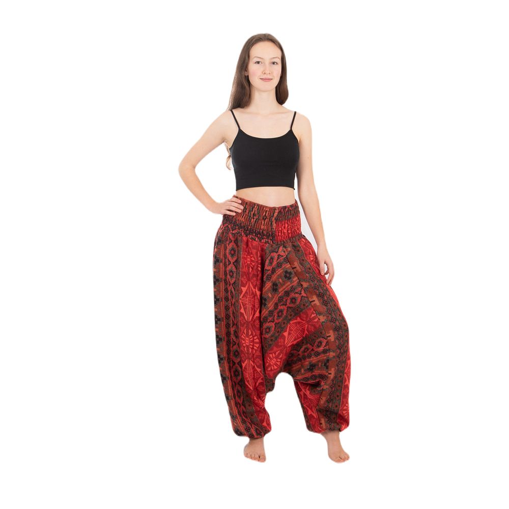 Pantaloni turchi in acrilico caldo Jagrati Merah India