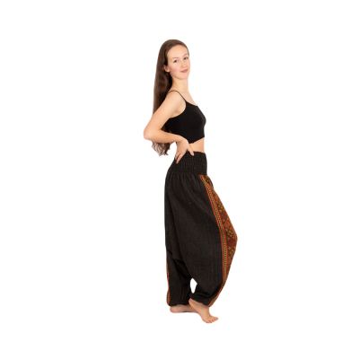 Pantaloni turchi in acrilico caldo Kangee Black India