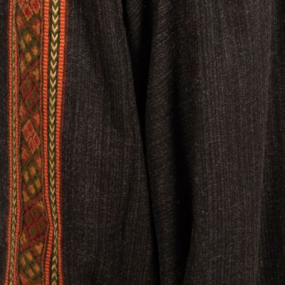 Pantaloni turchi in acrilico caldo Kangee Black India