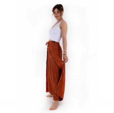 Pantaloni a portafoglio batik Bayani Orange Thailand