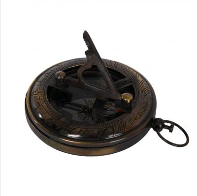 Bussola retro in ottone Stanley London Sundial | ⌀ 6,5 cm, ⌀ 4,5 cm