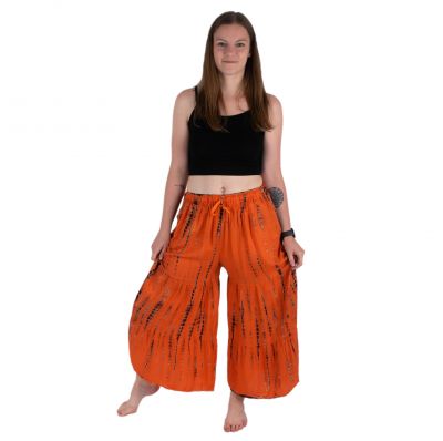 Gonna pantalone / culottes batik Yana Bright Orange | UNI