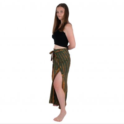 Pantaloni a portafoglio batik Bayani Khaki Thailand