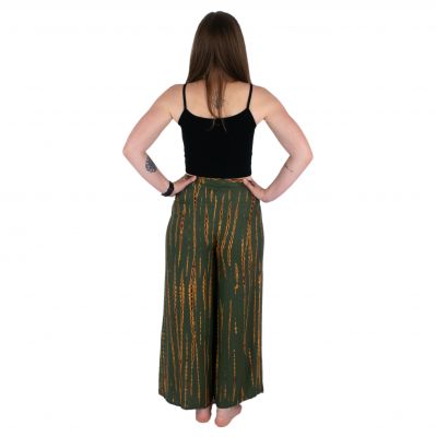 Pantaloni a portafoglio batik Bayani Khaki Thailand