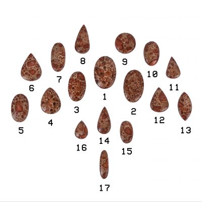 Pietra semipreziosa tagliata – Diaspro Leopardo | 1, 2, 3, 4, 5, 6, 7, 8, 9, 10, 11, 12, 13, 14, 15, 16, 17