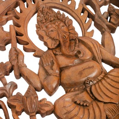 Scultura da parete Ganesha il Protettore Indonesia