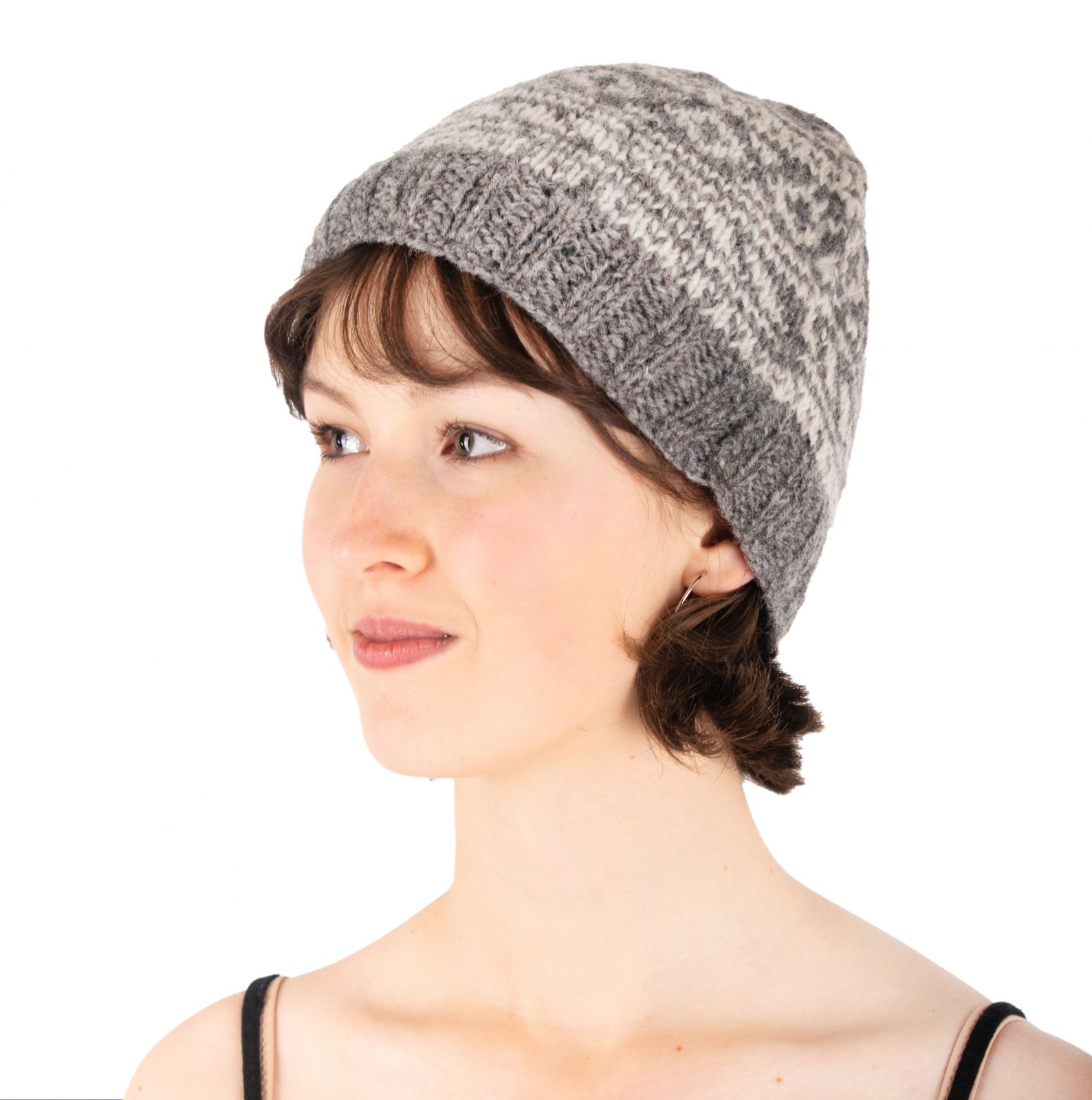 Cappello di lana Feeling Grey Nepal