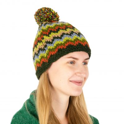 Cappello di lana con pompon Warm Embrace