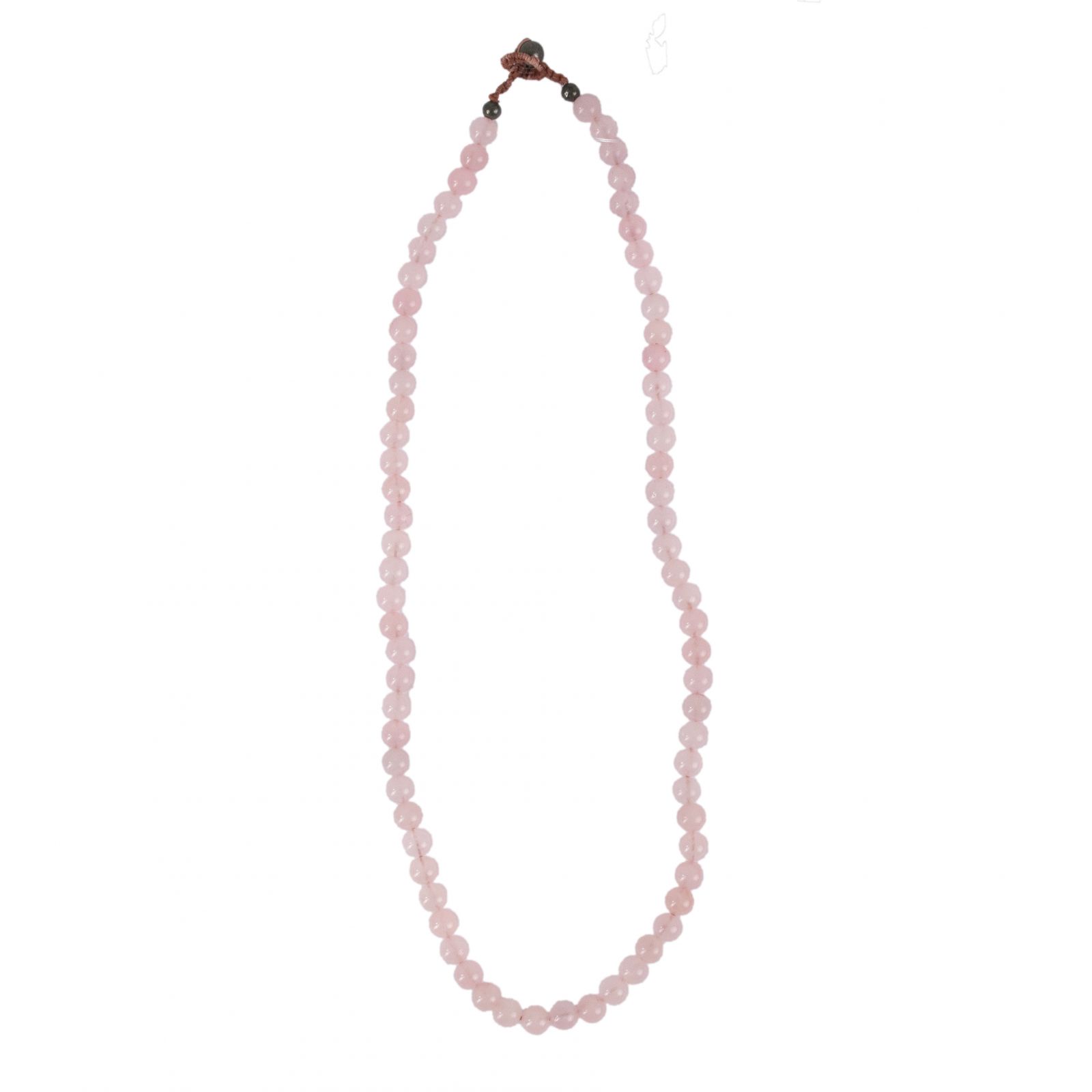 Collana con perline di Quarzo rosa Thailand