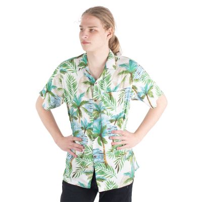 Camicia "hawaiana" da uomo Lihau Palm Trees Thailand