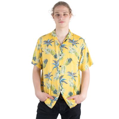 Camicia "hawaiana" da uomo Lihau Pineapple | M, L, XL, XXL, XXXL