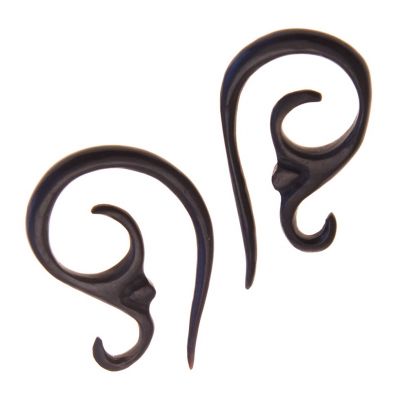 Piercing espandibile all'orecchio in corno - Dentro l'onda | ⌀ 4 mm, ⌀ 10 mm, ⌀ 12 mm