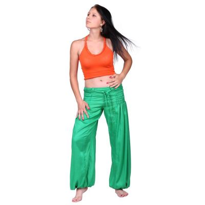 Pantaloni Segi Green Rayon