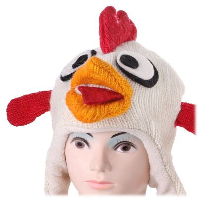 Cappello di lana Angry Bird - bianco Nepal