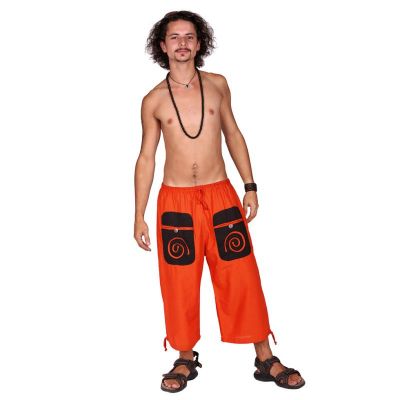 Pantaloncini da uomo in cotone Jelebi Jeruk | M/L, L/XL